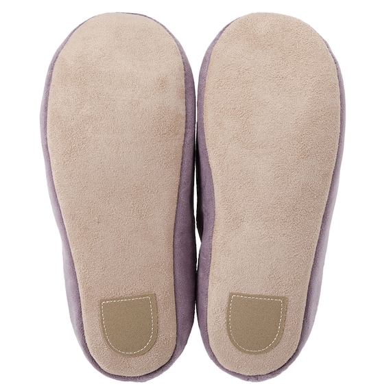 ルームシューズ(ポンポンRS25 パープル M) 6枚目画像