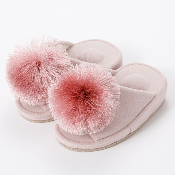 ダイエットスリッパ(ポンポンDSR25 ローズ) 1枚目画像