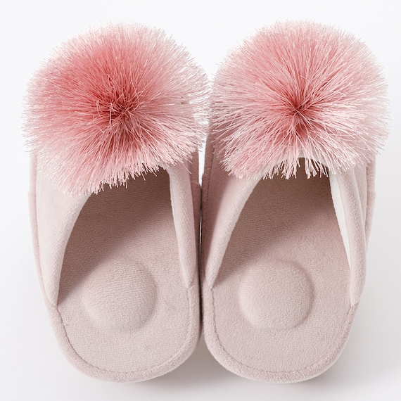 ダイエットスリッパ(ポンポンDSR25 ローズ) 2枚目画像