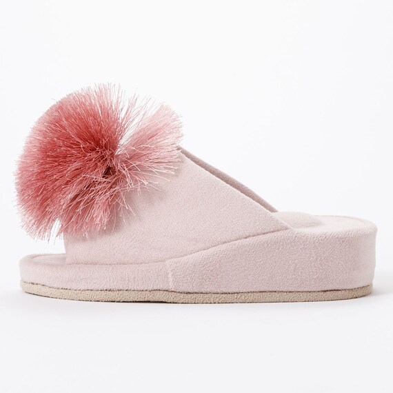 ダイエットスリッパ(ポンポンDSR25 ローズ) 4枚目画像