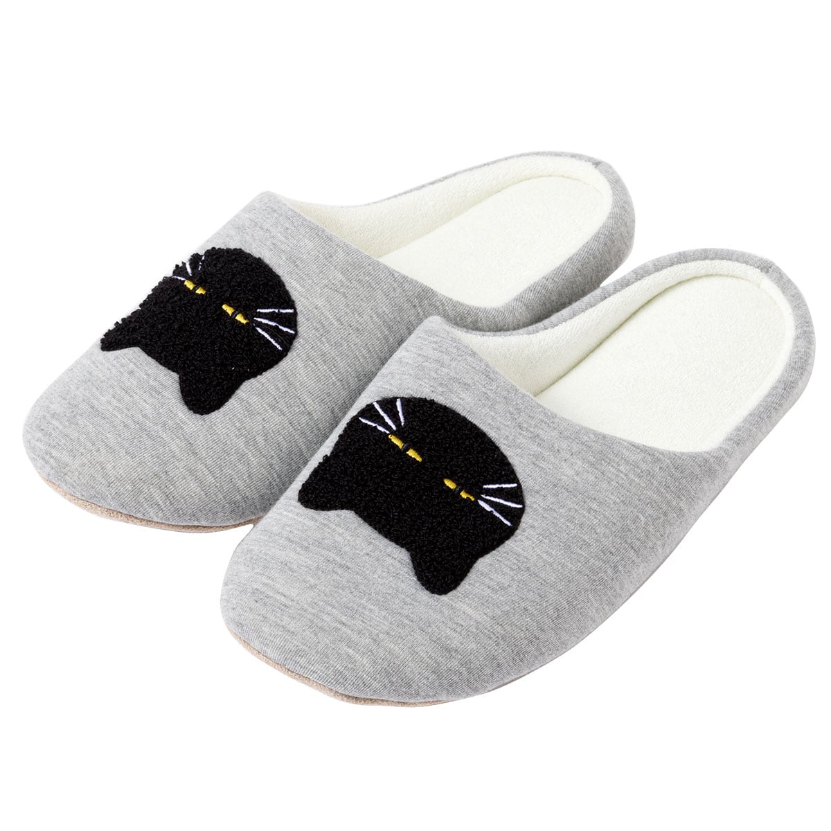 ルームシューズ(ネコ RS25 グレー M) | ニトリネット【公式】 家具