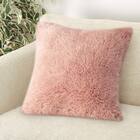 クッションカバー(ロングファーLF2501RO 45×45cm) 1枚目画像