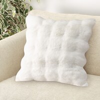 クッションカバー(ポコポコPK2501 WH 45×45cm)