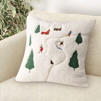 クッションカバー(スキーSK2501 45×45cm)