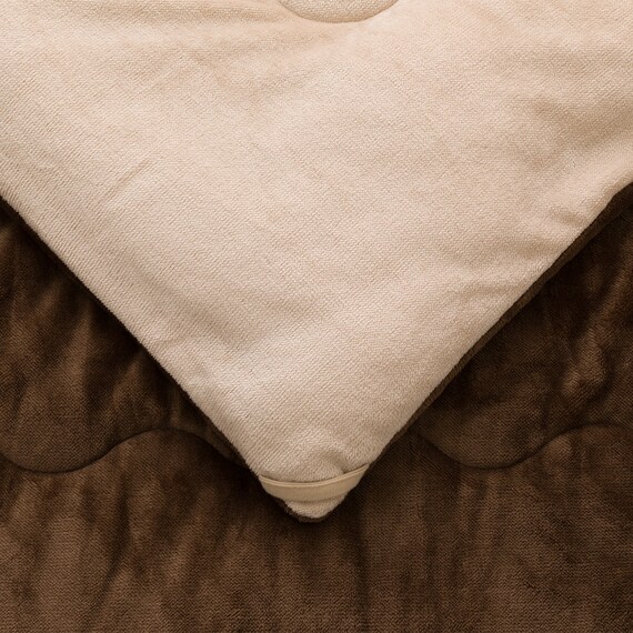 リバーシブルこたつ掛ふとん 長方形(RE2511 BR/BE) 11枚目画像