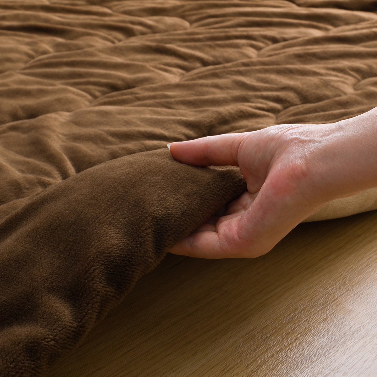 リバーシブルこたつ掛ふとん 長方形(RE2511 BR/BE) | ニトリネット