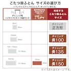 断熱こたつ掛ふとん 大判(Nウォーム ネイビー FL2506) 3枚目画像