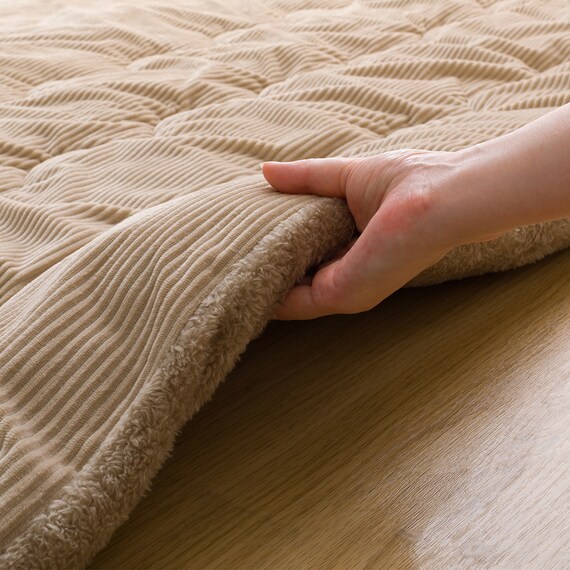 断熱こたつ掛ふとん 長方形(ベージュ Nウォーム KO2507) 17枚目画像