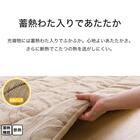 断熱こたつ掛ふとん 大判(Nウォーム SL2508) 6枚目画像