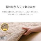 断熱こたつ掛ふとん 大判(Nウォーム SL2508) 6枚目画像