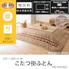 断熱こたつ掛ふとん 特大判(Nウォーム ベージュ RB HO2501) 4枚目画像