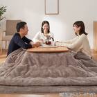 断熱こたつ掛ふとん 特大判(NウォームWSP ブラウン RS2512) 15枚目画像