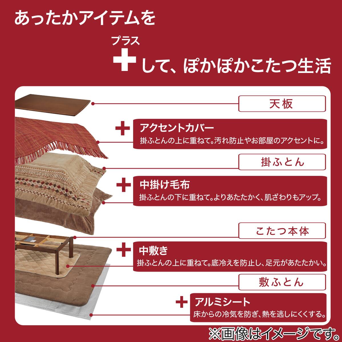 断熱こたつ掛ふとん 大判(NウォームWSP モカ RU2518) | ニトリネット