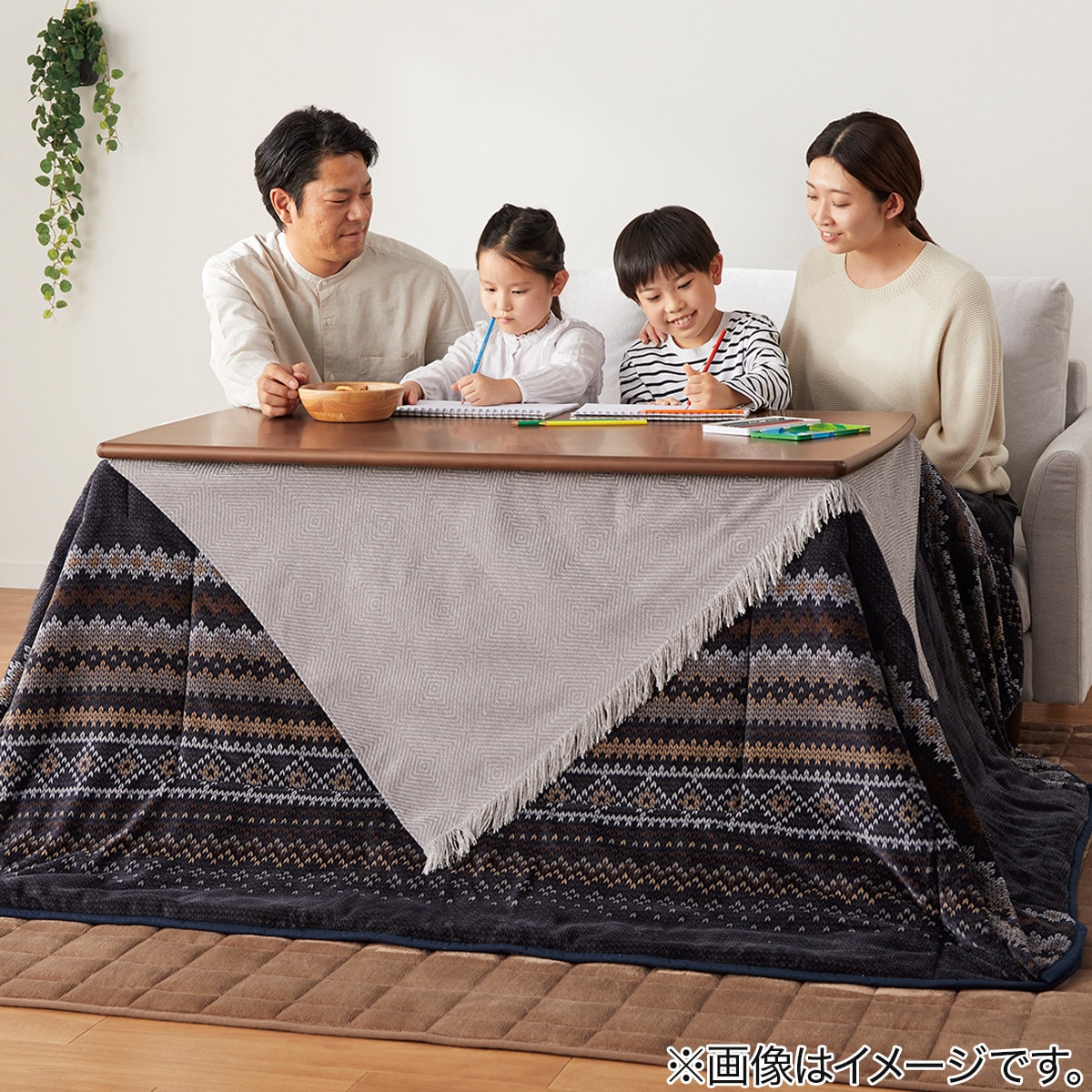 省スペースこたつ掛ふとん 大判(Nウォーム FI2503) | ニトリネット