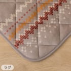 こたつふとん2点セット 長方形(Nウォーム モカ FI2503) 21枚目画像