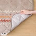 こたつふとん2点セット 大判(Nウォーム モカ FI2503) 17枚目画像