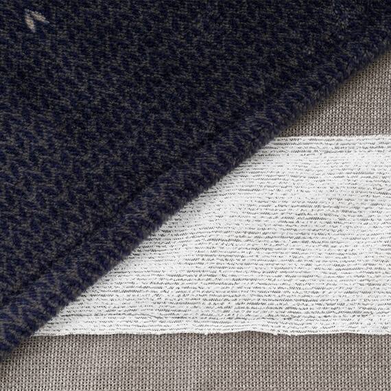 こたつ掛ふとんカバー 長方形(Nウォーム ネイビー FI2503) 5枚目画像