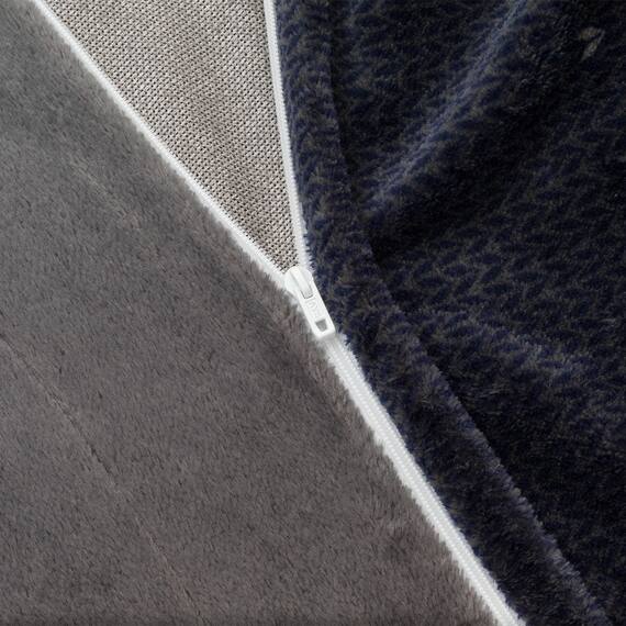 こたつ掛ふとんカバー 長方形(Nウォーム ネイビー FI2503) 6枚目画像