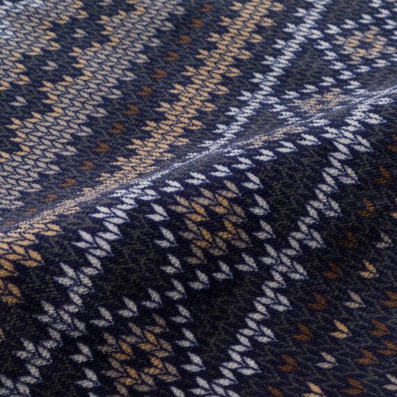 こたつ掛ふとんカバー 大判(Nウォーム ネイビー FI2503) 8枚目画像