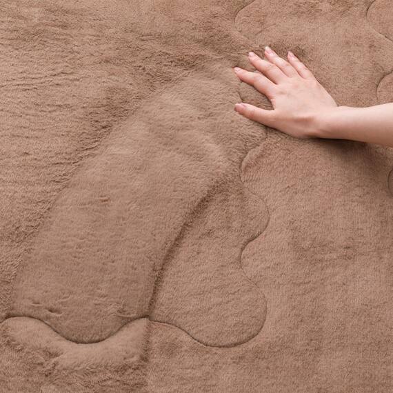 こたつ敷ふとん 長方形(Nウォーム RB2510 BR) 7枚目画像