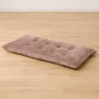 洗える 長座布団(SL2501 BR) 1枚目画像