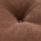 洗える 大判長座布団(SL2501 BR) 4枚目画像