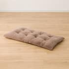 洗える 長座布団(RB2510 BR) 1枚目画像