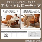 リクライニング ローチェア(RC-04 OR 2P) 3枚目画像