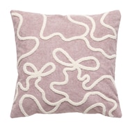 クッションカバー(EBリボン パープル gSChm2a)