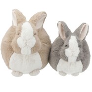 アニマルクッション(ウサギ グレー HC25a)