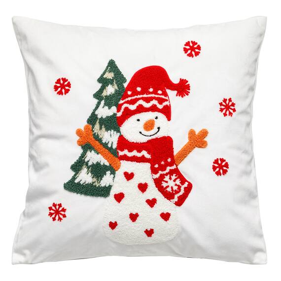 クッションカバー(スノーマン Dn5UF) 1枚目画像