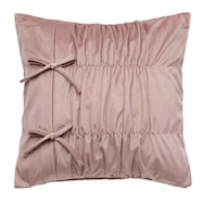 クッションカバー(リボン パープル gSCy5a)