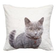 クッションカバー(ネコファー gSCy1a)