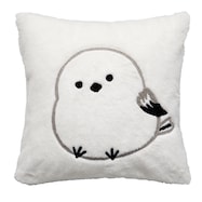 クッションカバー(EBシマエナガ ホワイト gSCy2a)