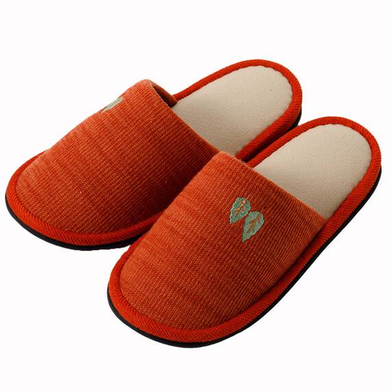 スリッパ(ニットツリー M オレンジ ngSRm2a) 1枚目画像