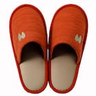 スリッパ(ニットツリー M オレンジ ngSRm2a) 6枚目画像