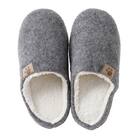 ルームシューズ(FL ngRSn1a グレー L) 6枚目画像