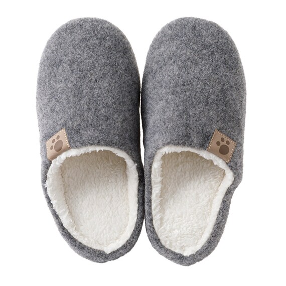 ルームシューズ(FL ngRSn1a グレー L) 6枚目画像