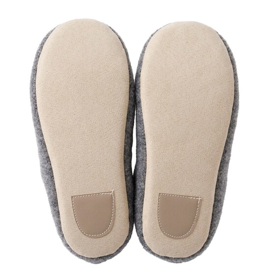 ルームシューズ(FL ngRSn1a グレー L) 7枚目画像