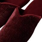 ルームシューズ(ラメベロア gRSn3a ダークローズ M) 3枚目画像