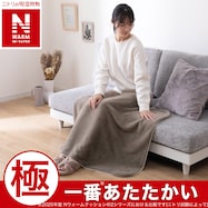 ひざ掛け(NウォームWSP ラメファーM モカ gSCw1a)