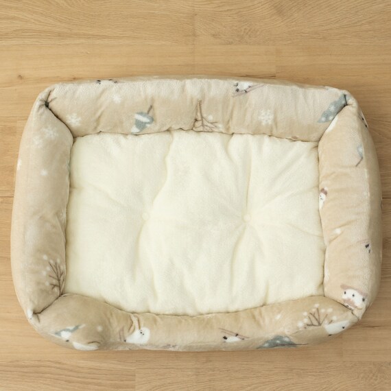 ペットベッド 角(Nウォーム シマエナガLgSC1a) 5枚目画像