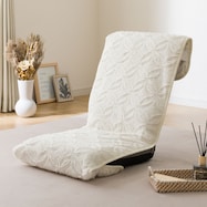 座イスパッド(FWファー アイボリー sFC3)