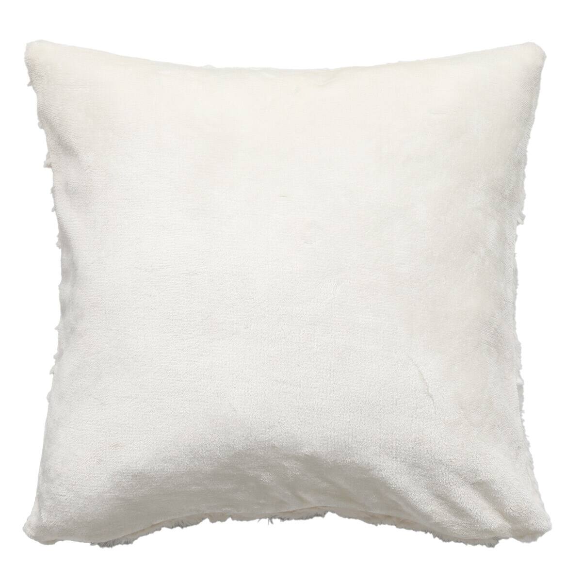 クッションカバー(FWファー アイボリー SC181) | ニトリネット【公式