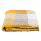 ひざ掛け チェック(CK2501 YE) 4枚目画像