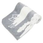 ひざ掛け サンビキネコサン(NK2501 GY) 2枚目画像