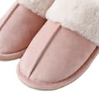 スリッパ(スエードボア ngSR10a ローズ M) 3枚目画像