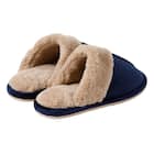 スリッパ(スエードボア ngSR10a ネイビー L) 5枚目画像