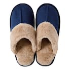 スリッパ(スエードボア ngSR10a ネイビー L) 7枚目画像