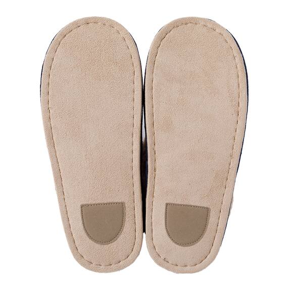 スリッパ(スエードボア ngSR10a ネイビー L) 8枚目画像